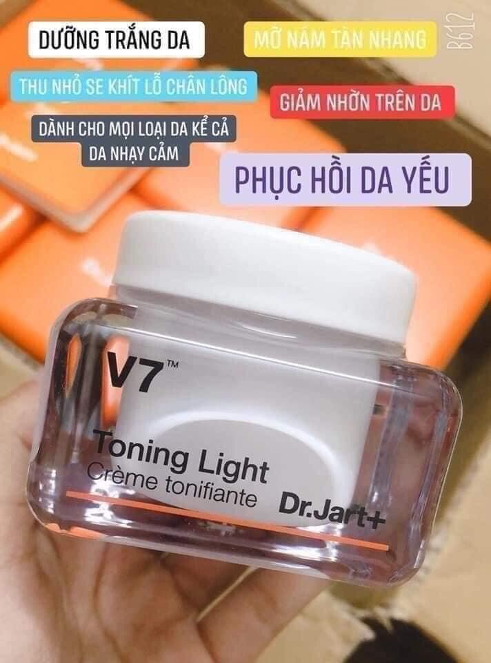 Kem dưỡng trắng da Dr Jart V7