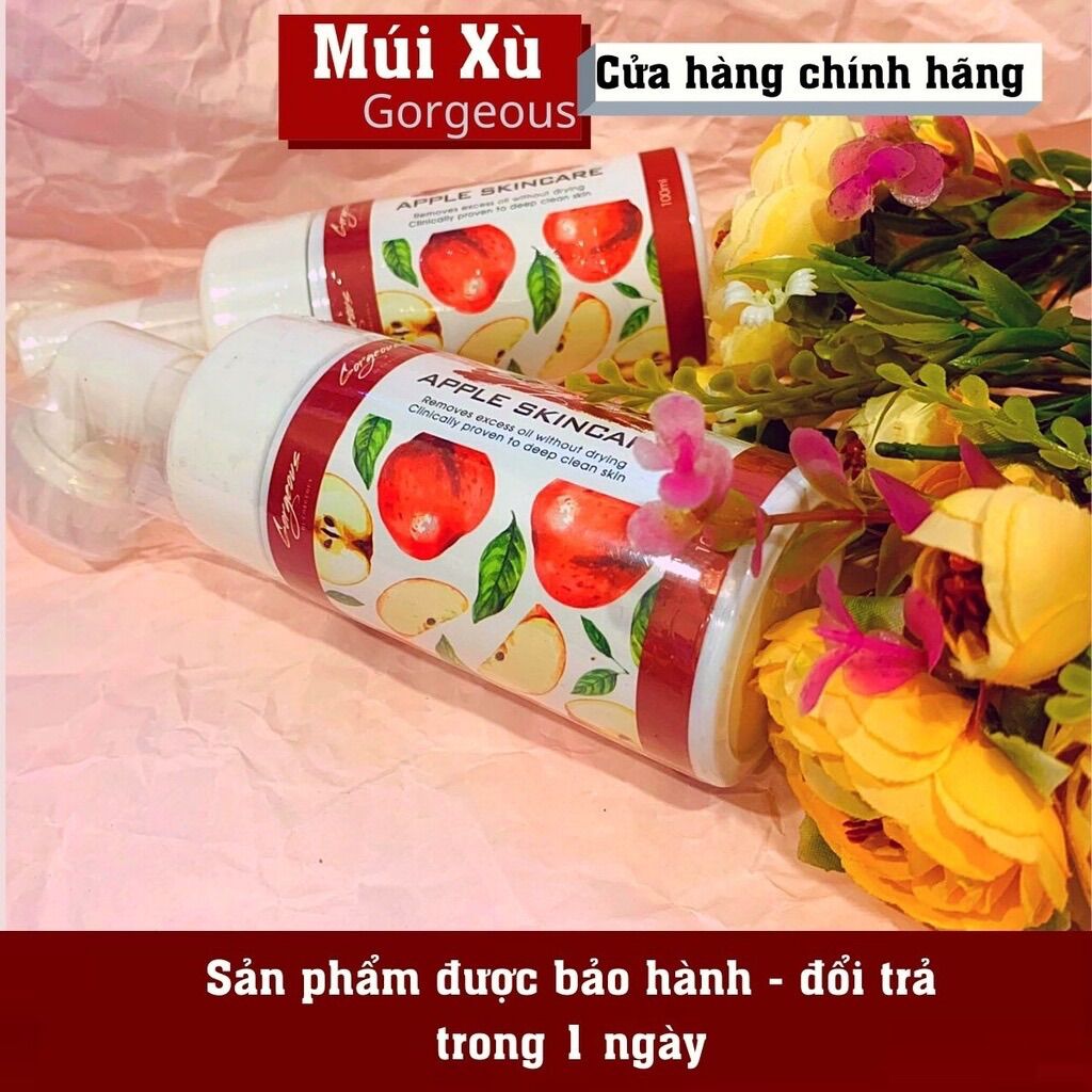 SỮA RỦA MẶT TÁO ĐỎ gorgeous