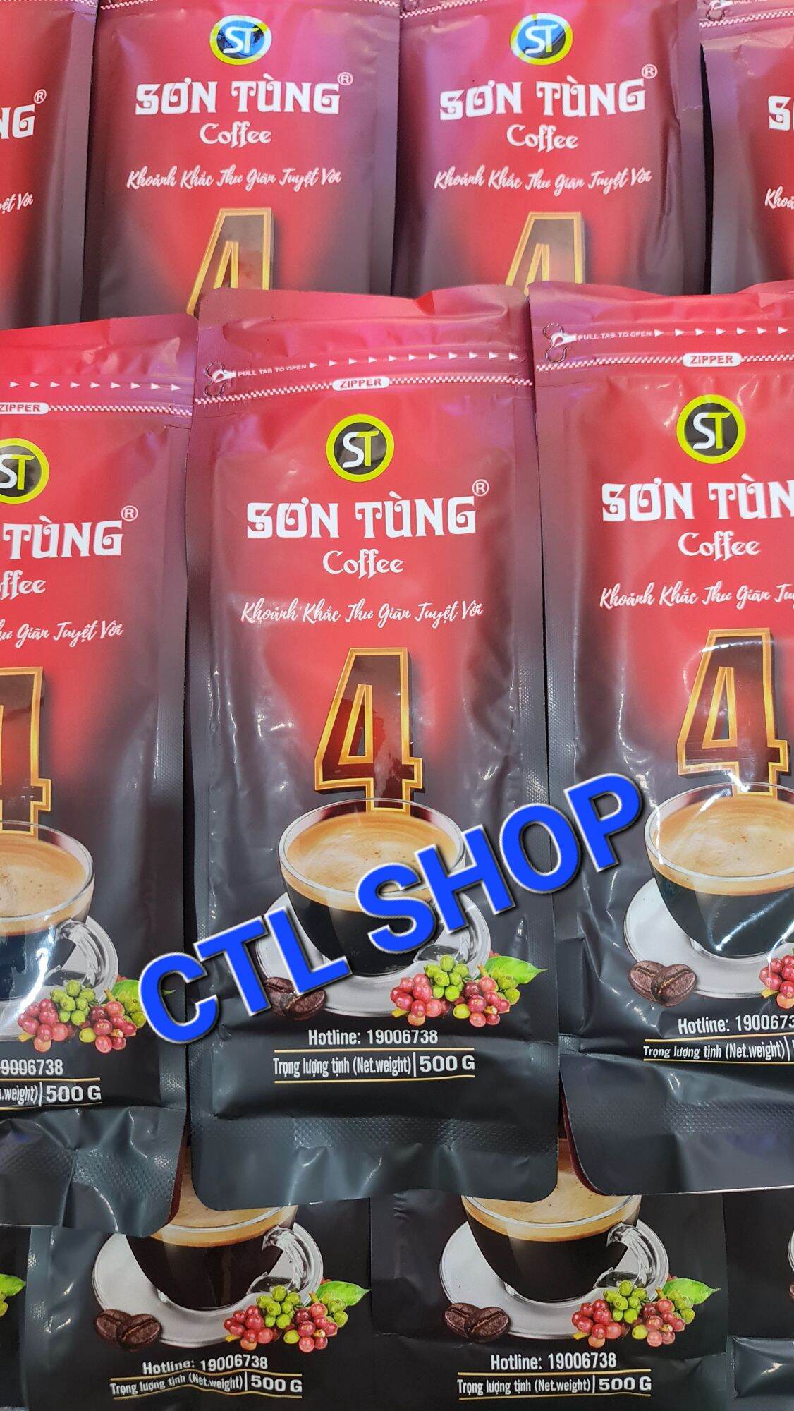 Cà Phê Sơn Tùng Số 1, 2, 3, 4 Gói 500gr
