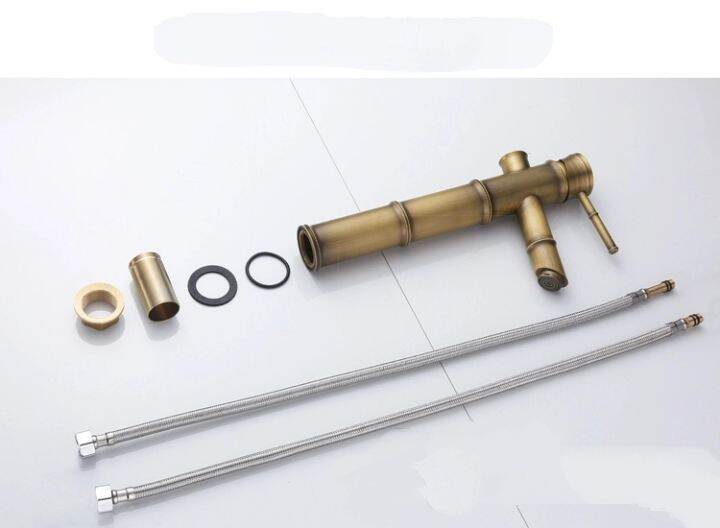 VÒI LAVABO NÓNG LẠNH ĐỒNG CỔ (VÒI TRÚC XT03)