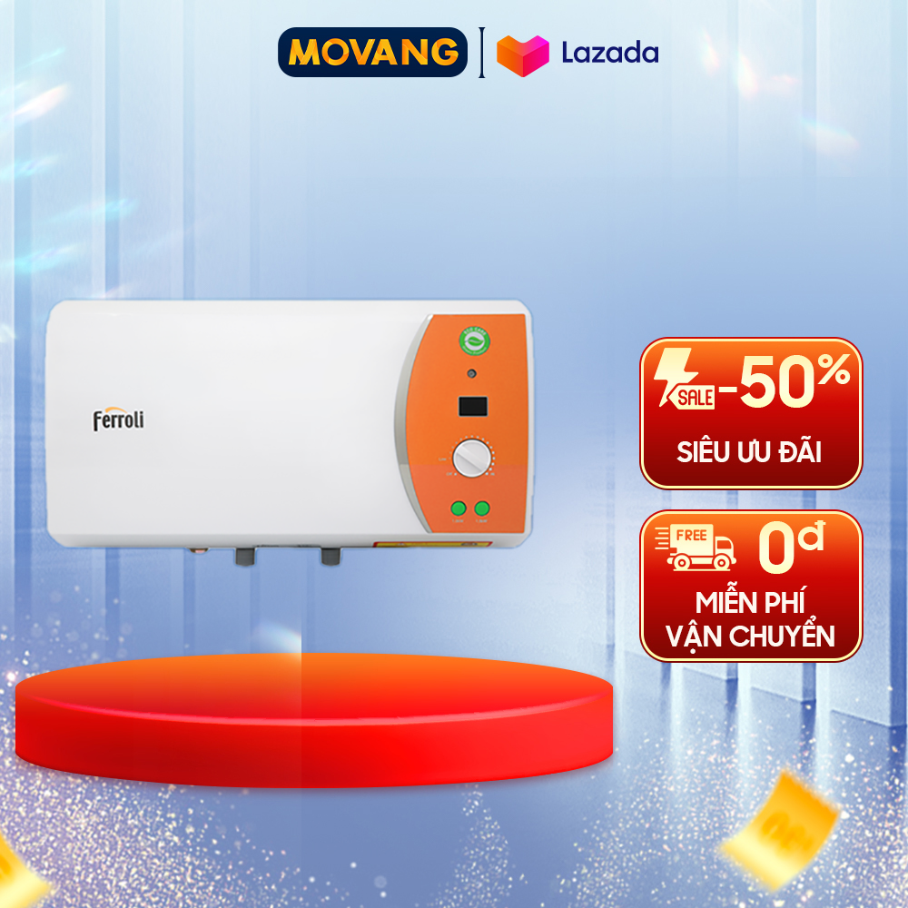 - verdi de 15l máy tắm nóng gián tiếp ferroli verdi 15l de 15 lít - công suất 2500w chống giật elcb loại máy gián tiếp