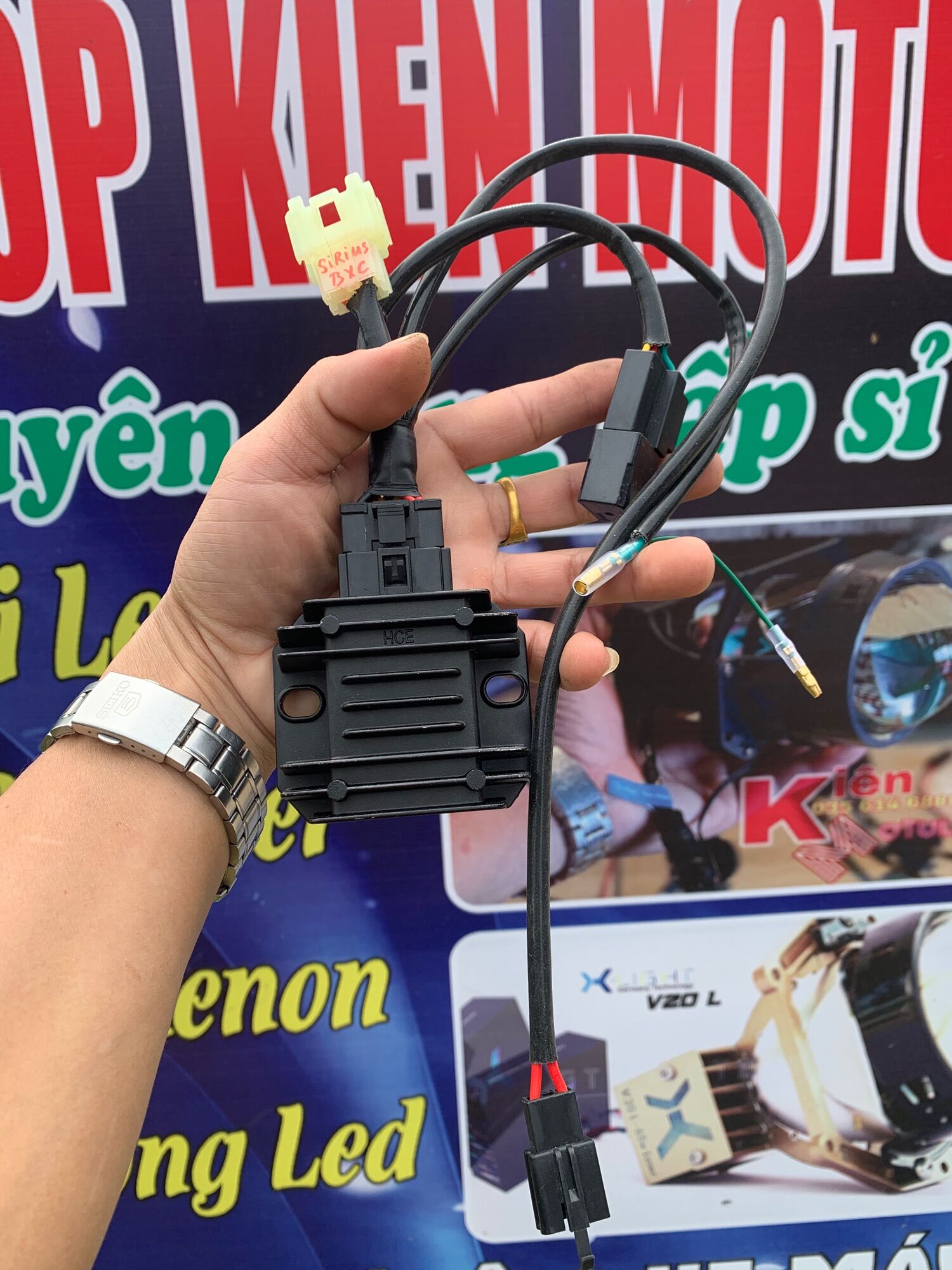 Combo sạc suzuki gd hce + bộ dây sirius + jubiter xăng cơ
