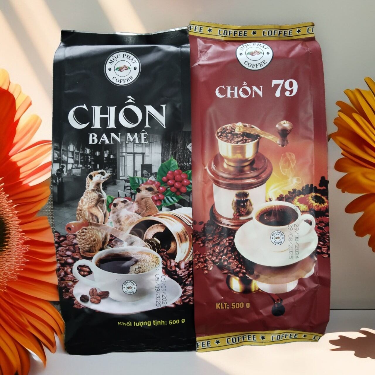 Combo 2 gói cà phê chồn ( BAN MÊ+CHỒN 79)=1 kg THƠM, BÉO , SÁNH , ĐẬM, ÍT ĐẮNG.