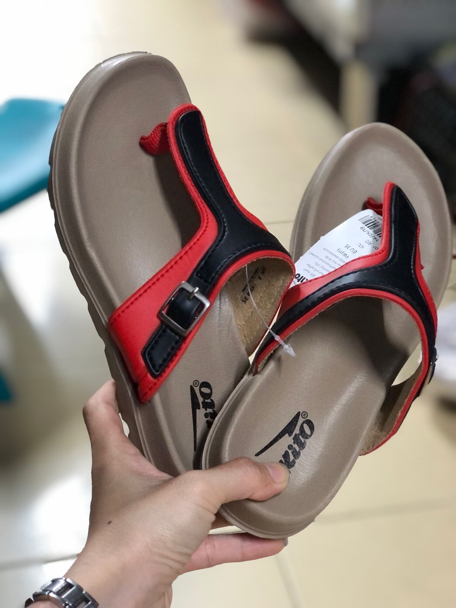Dép xỏ ngón nữ kito thailan 3113 siêu nhẹ
