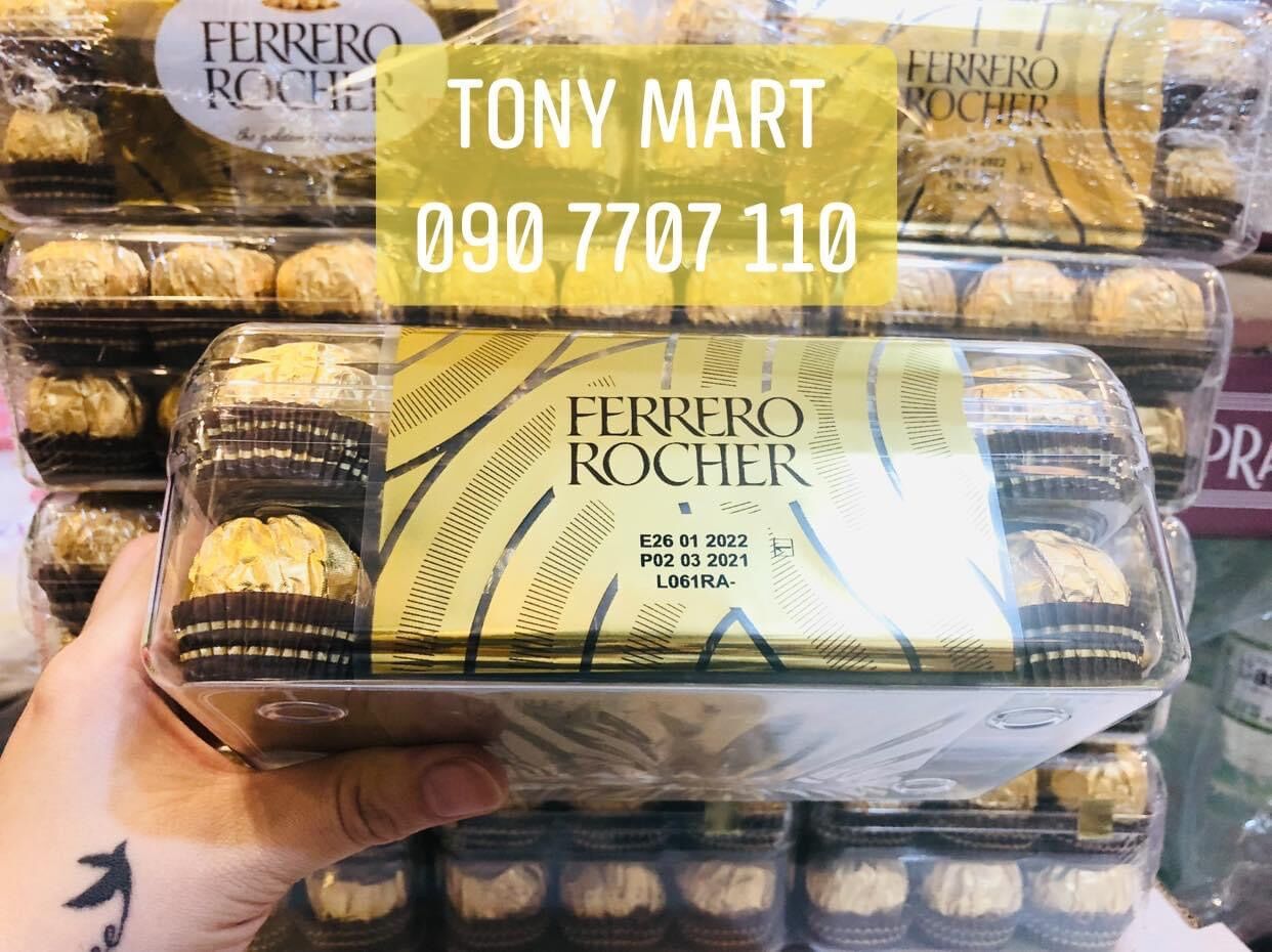 [HCM]KẸO CHOCOLATE FERRERO ROCHER - 375GRAM FROM ITALIA