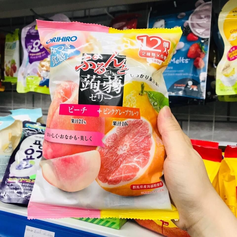 Combo 2 Gói Thạch Rau Câu Trái Cây Nhật Mix Vị