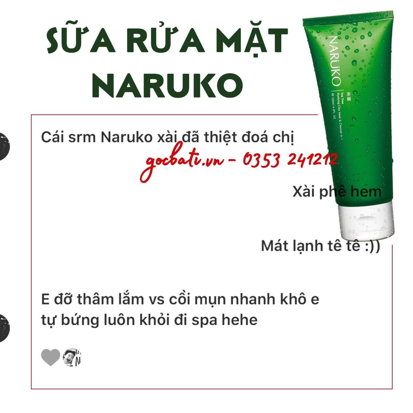 SỮA RỬA MẶT NARUKO