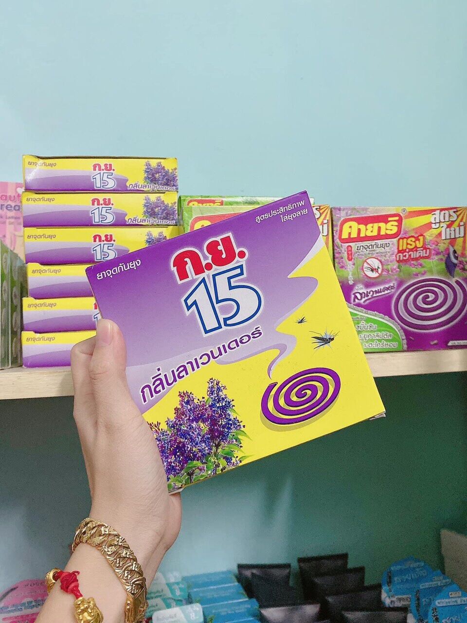 Nhang muỗi thái lan hộp 6 khoanh