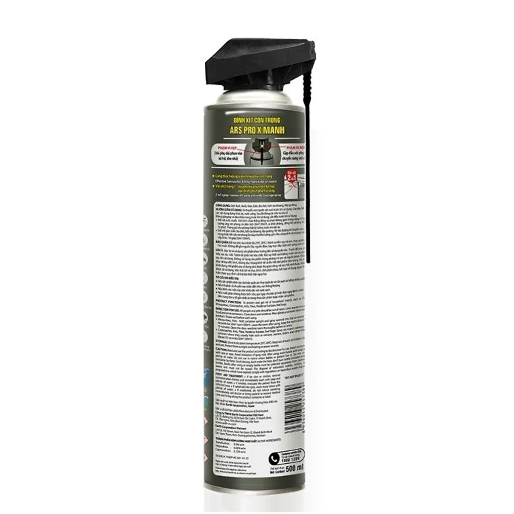 Chai xịt côn trùng ARS 500-600ml