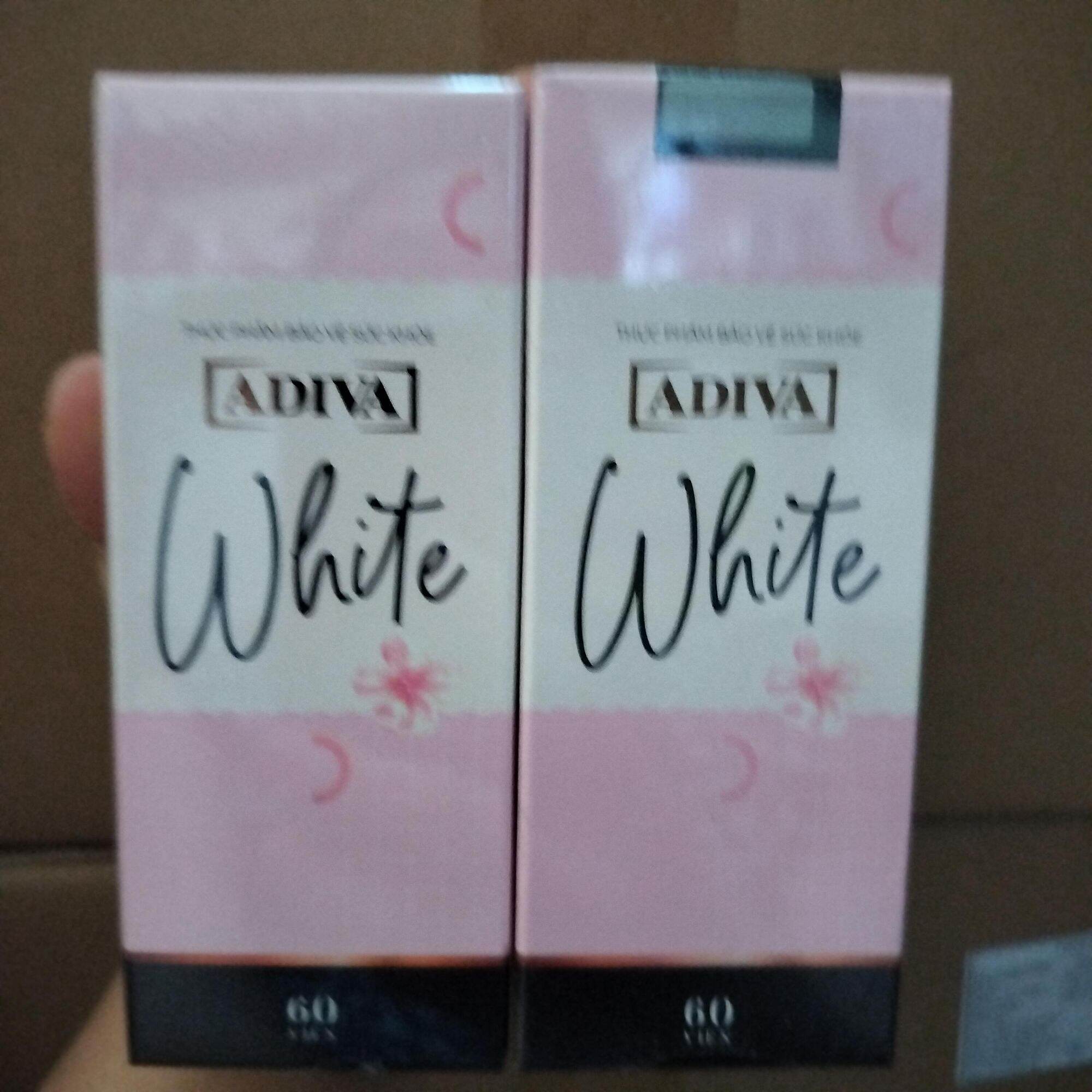 chính hãng  White Adiva viên nang  60 viên hộp