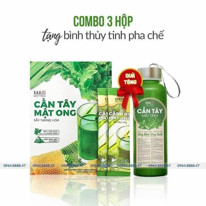 1 cần tây mật ong