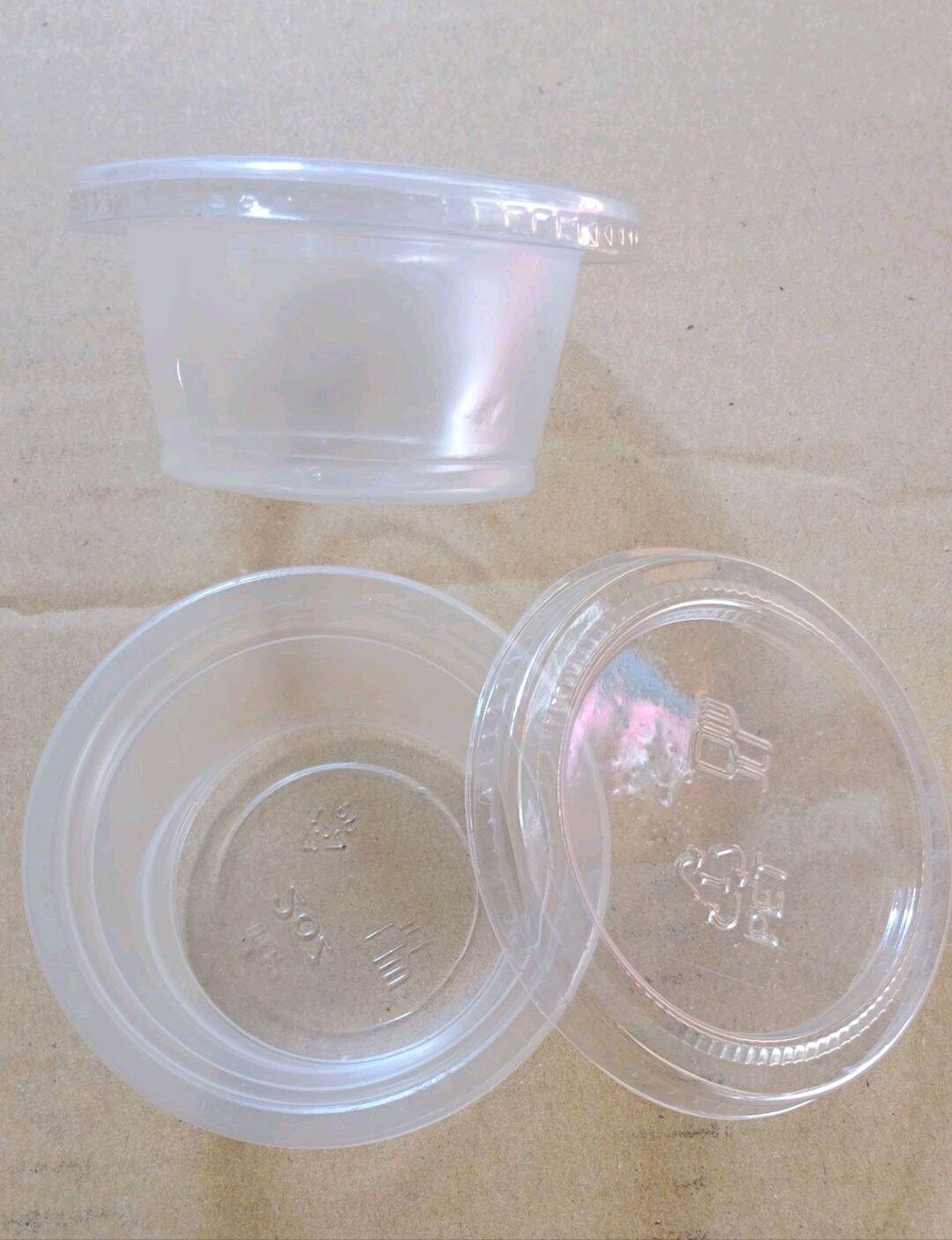 Combo 500 hũ đựng sốt, hủ đựng nước chấm 2oz - 60ml tdp