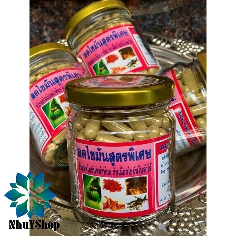 Giảm cân khử mỡ đông y thái lan 150 viên