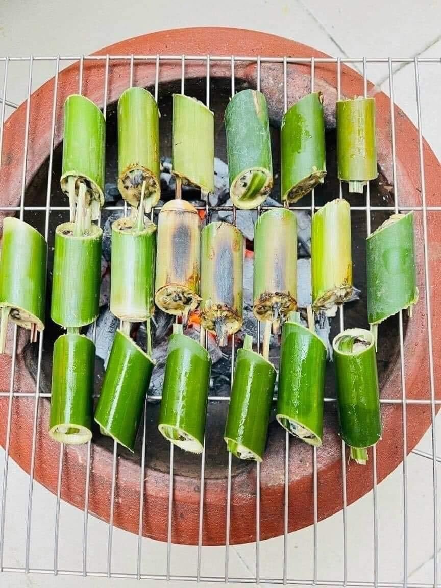 Ốc nhồi ống nứa (20 ống)- Đặc sản Tây Bắc (hoả tốc 2h Tphcm)