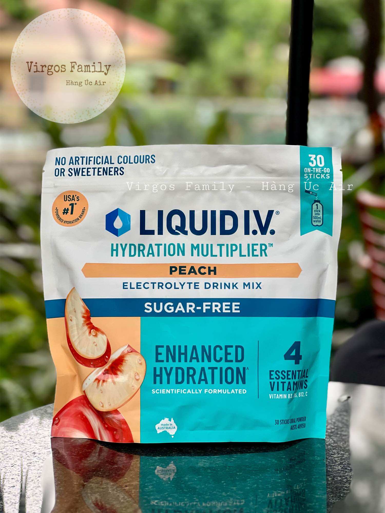 Bột pha điện giải Liquid IV 30 gói