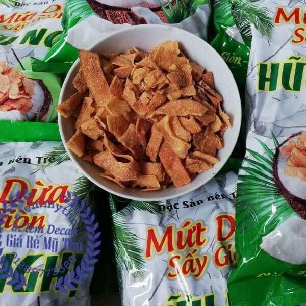 Mứt dừa sấy khô cao cấp