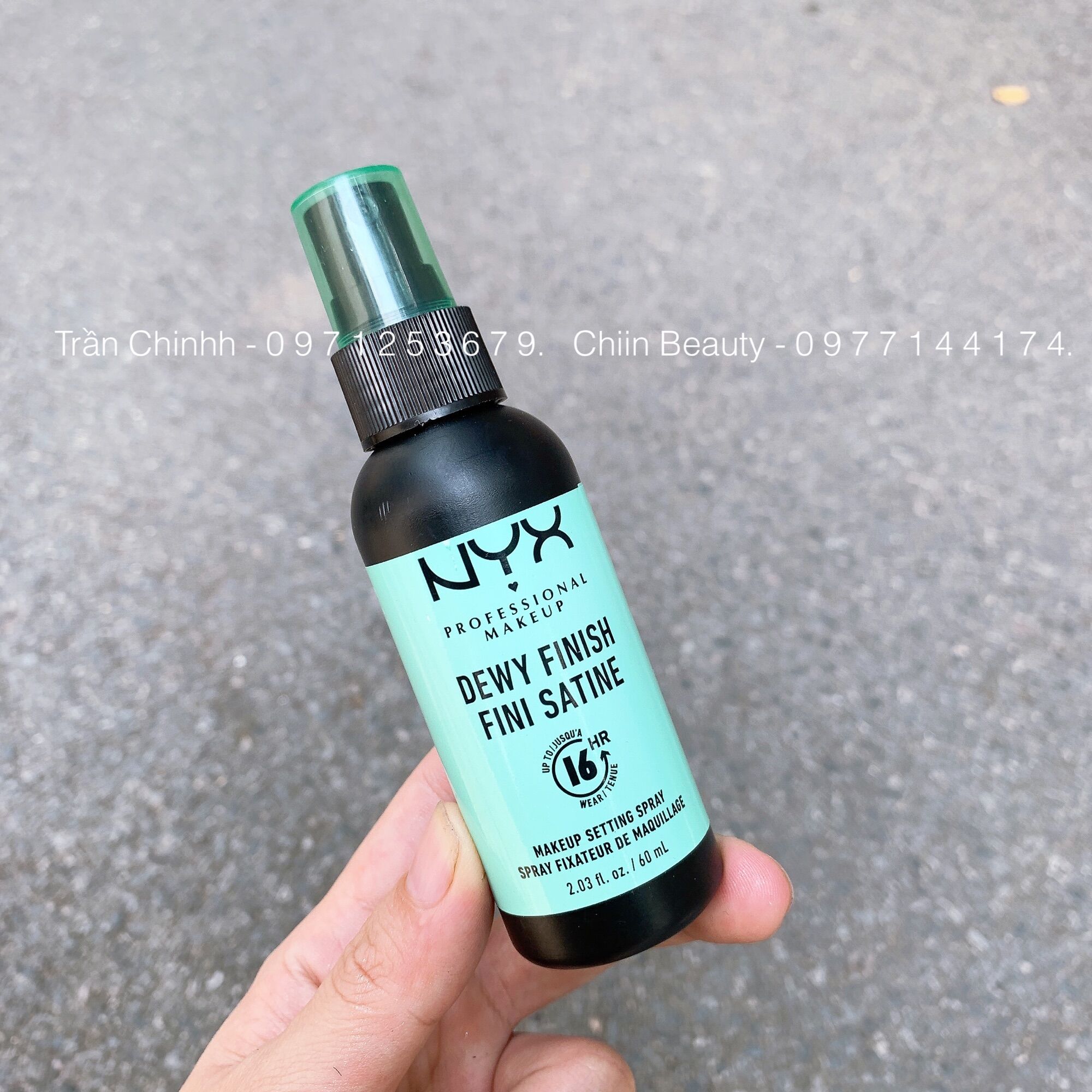 Xịt khoáng khoá nền NYX Professional Makeup Setting Spray