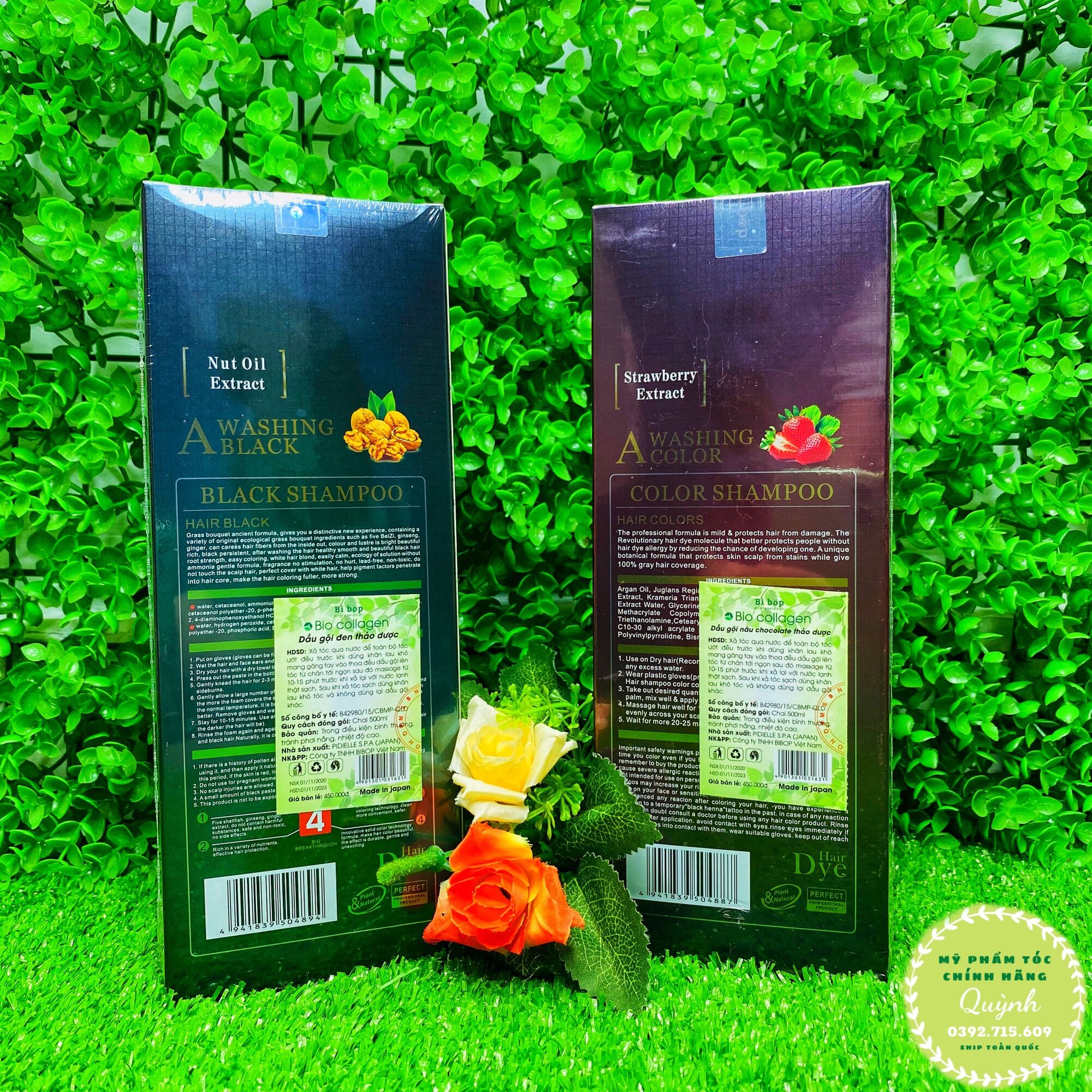 GỘI NHUỘM PHỦ BẠC BIBOP NHẬT BẢN