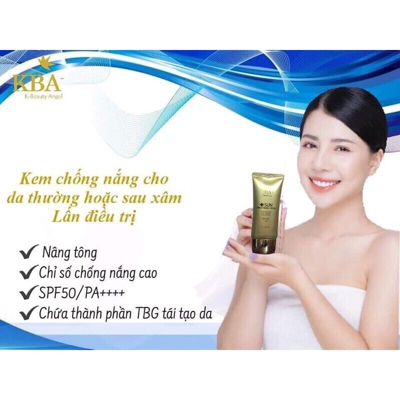 Kem chống nắng tế bào gốc KBA+