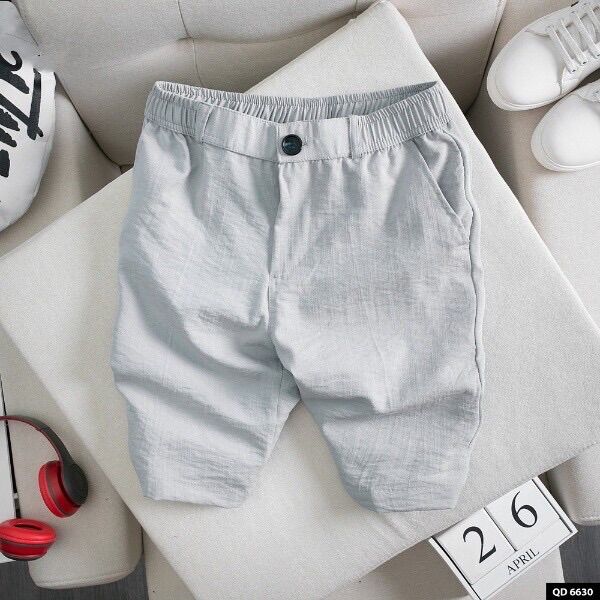 [HCM]Quần Short KaKi Cạp Chun LeNin Vải Giản Mềm Mịn