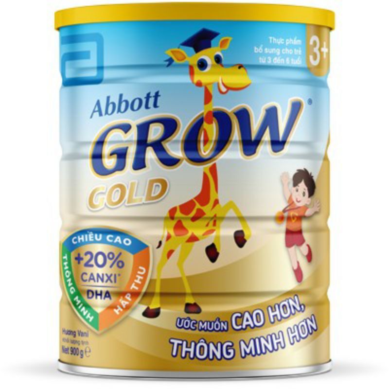 Sữa Abbott Grow Gold 3+ 900g
