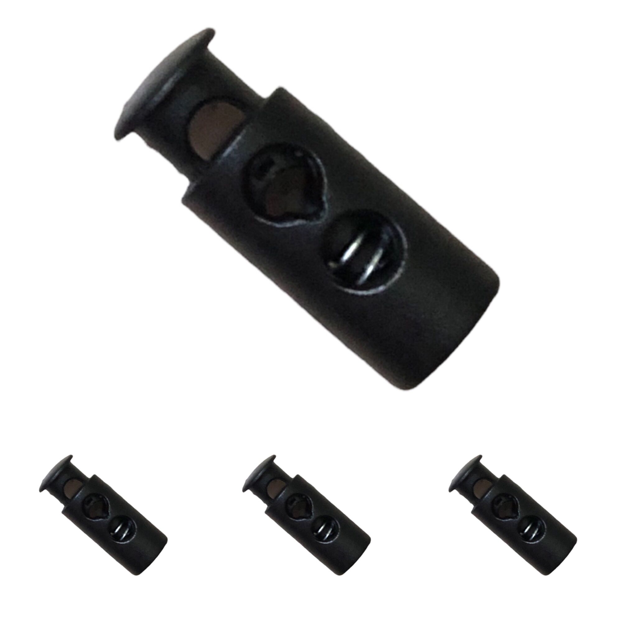 5 cái - Nút chặn 2 lỗ áo khoác, balo, túi rút & cố định đầu dây