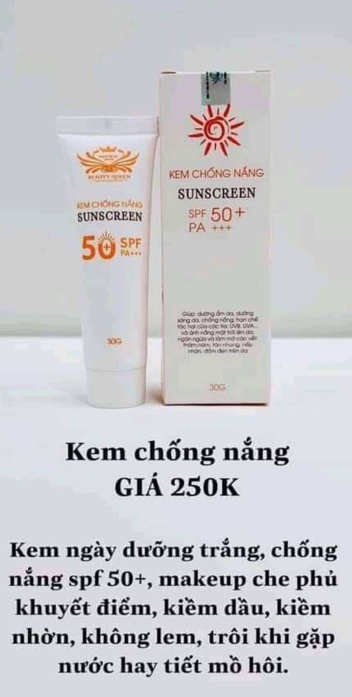 Kem chống nắng beauty Queen