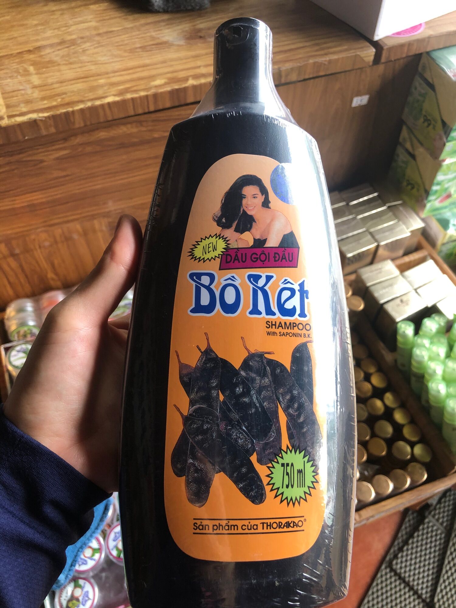 Dầu Gội Đầu BỒ KẾT THORAKAO 750ml