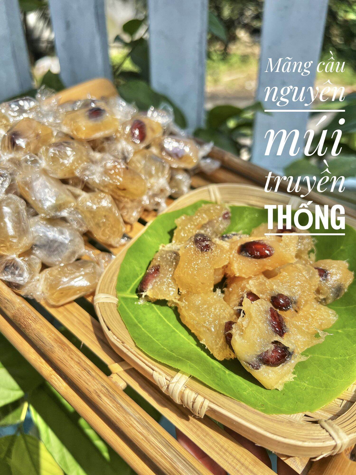 Mứt mãng cầu nguyên múi nhà làm 1kg