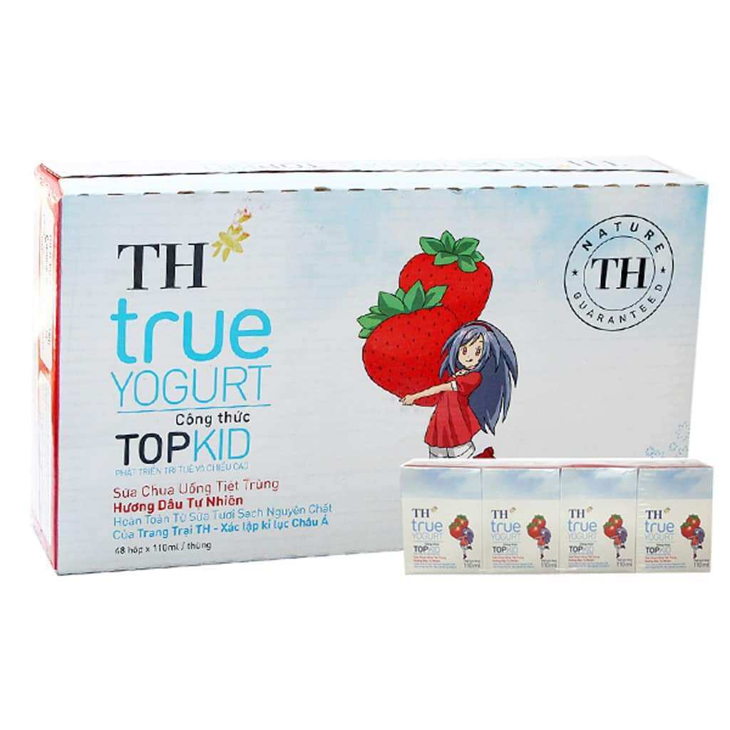 Sữa chua uống TH true 110ml /48 hộp( 3 vị)