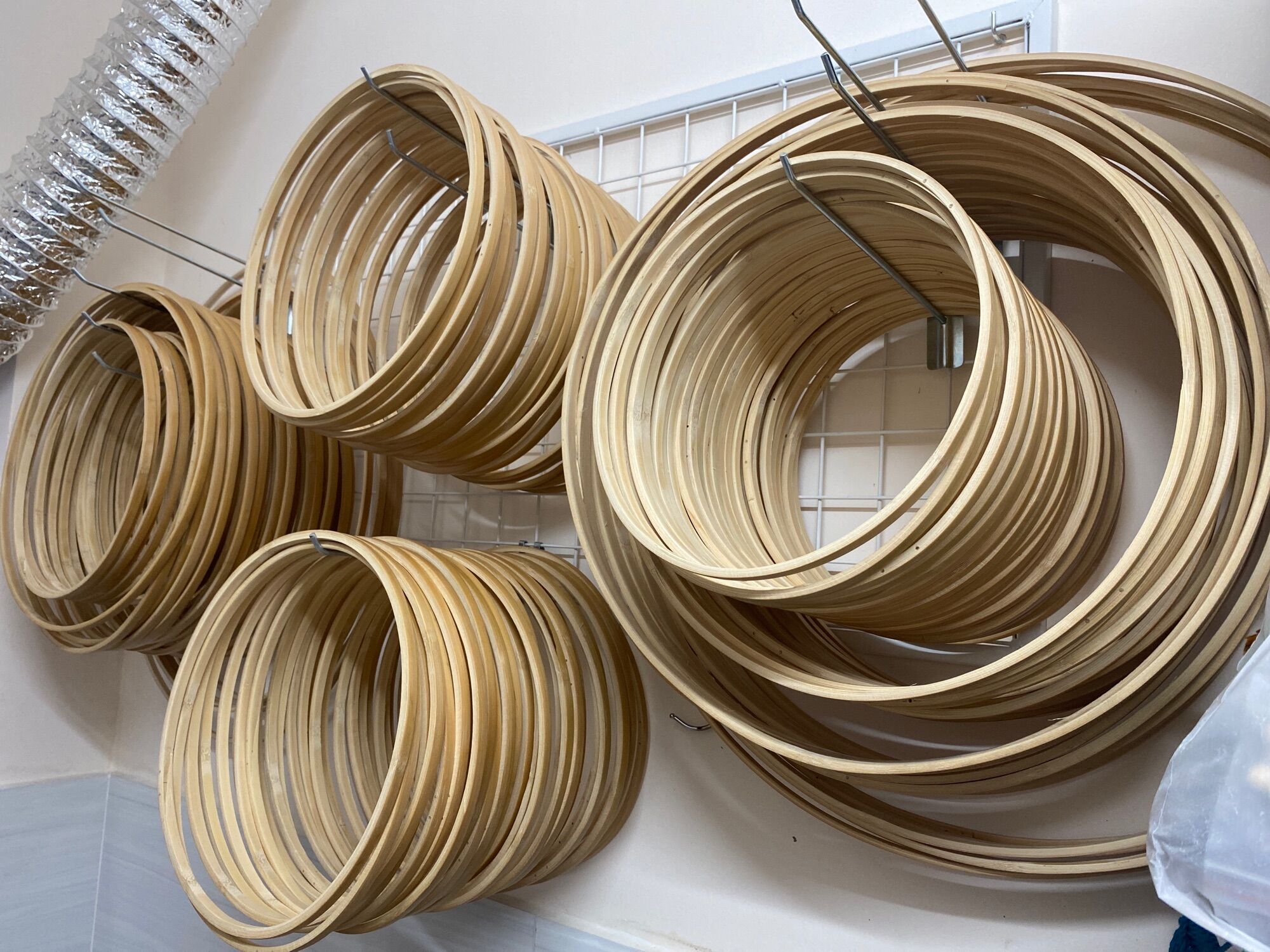 Vòng tre làm macrame dreamcatcher handmade