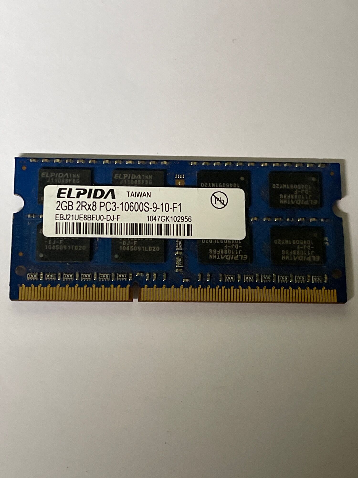 RAM Laptop 2Gb DDR3 cũ tháo máy Bus 10600S