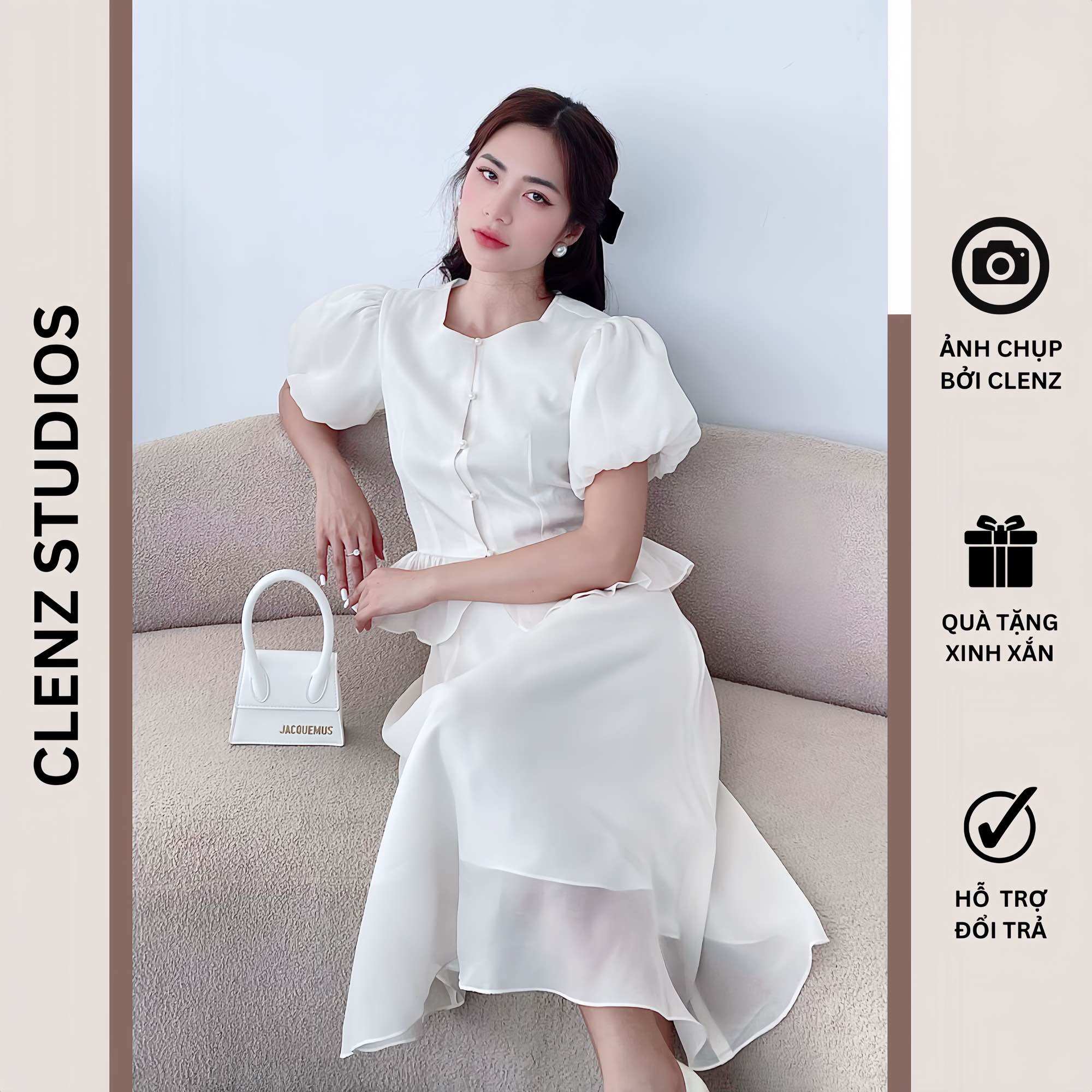 Đầm tiểu thư dự tiệc sang trọng SET04