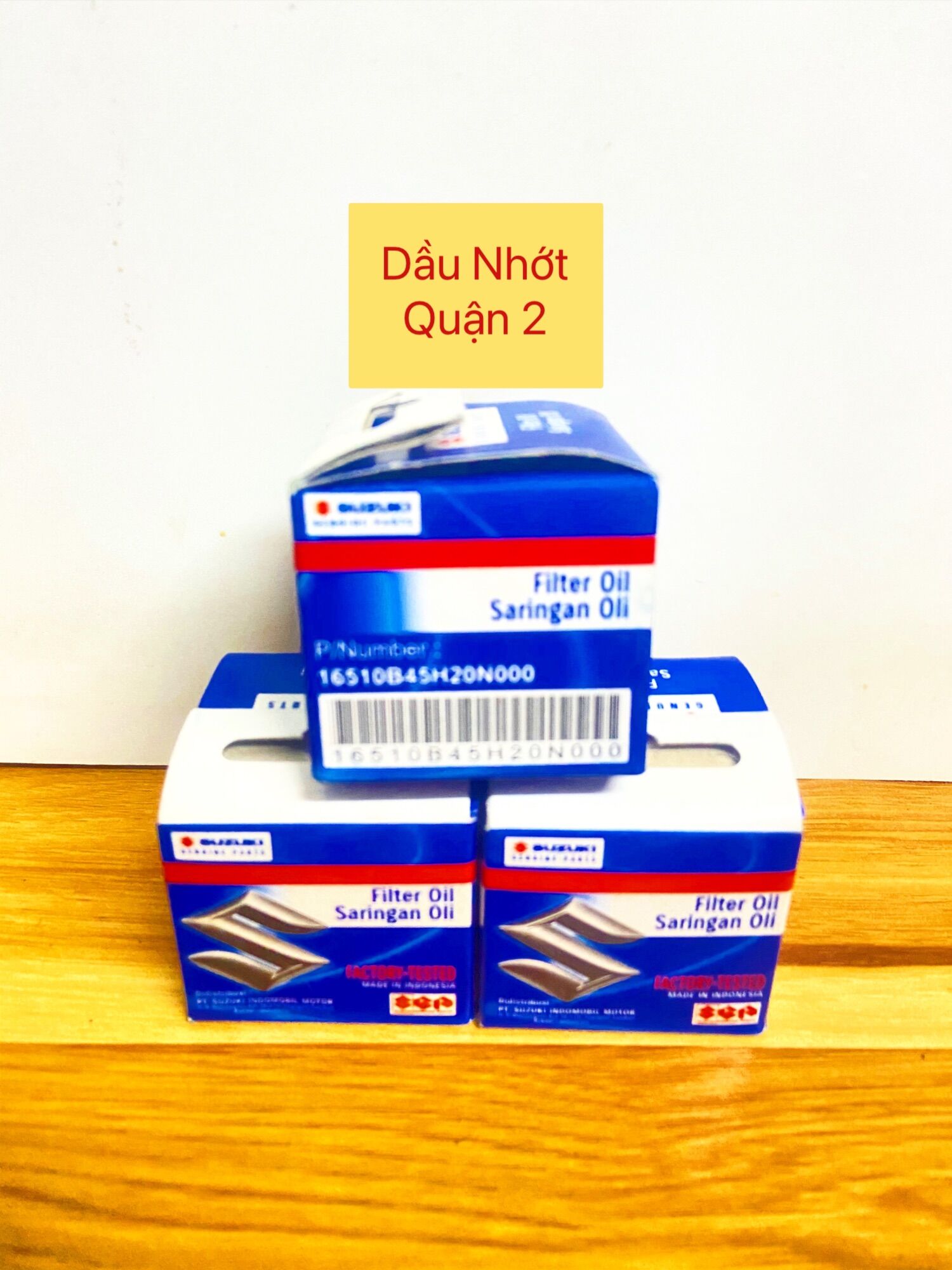 Lọc nhớt xe máy suzuki