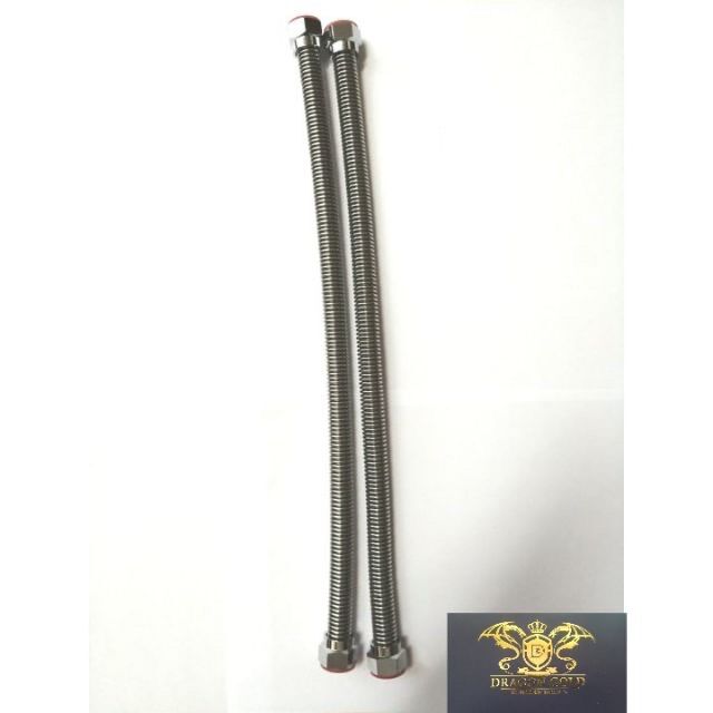 Dây cấp nước Aqua 40cm inox nóng lạnh (dây cấp cứng)
