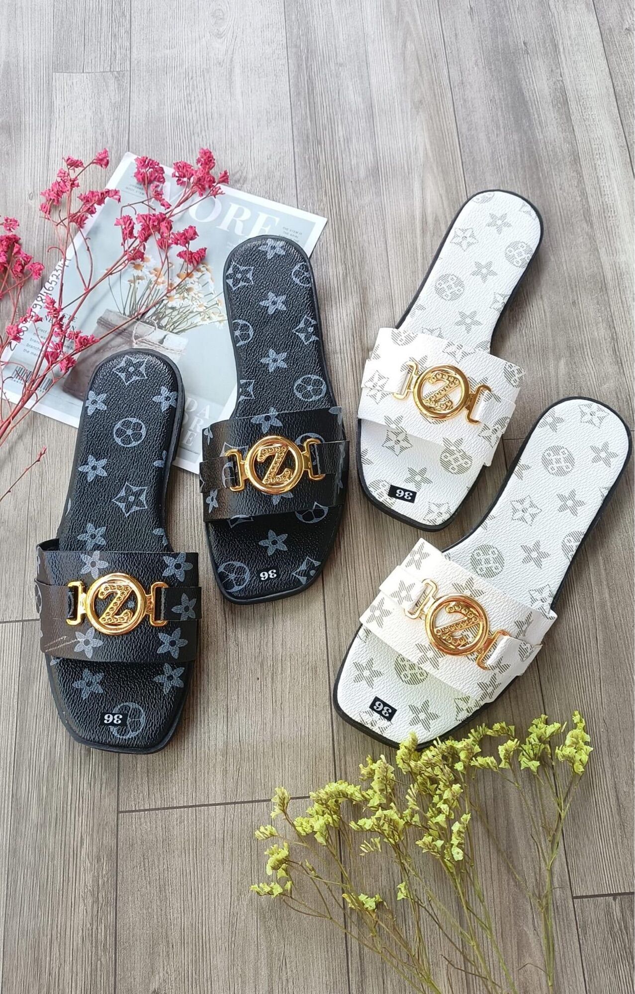 [Tận xưởng] Dép Kiểu Nữ 100K/3 đôi Siêu Đẹp