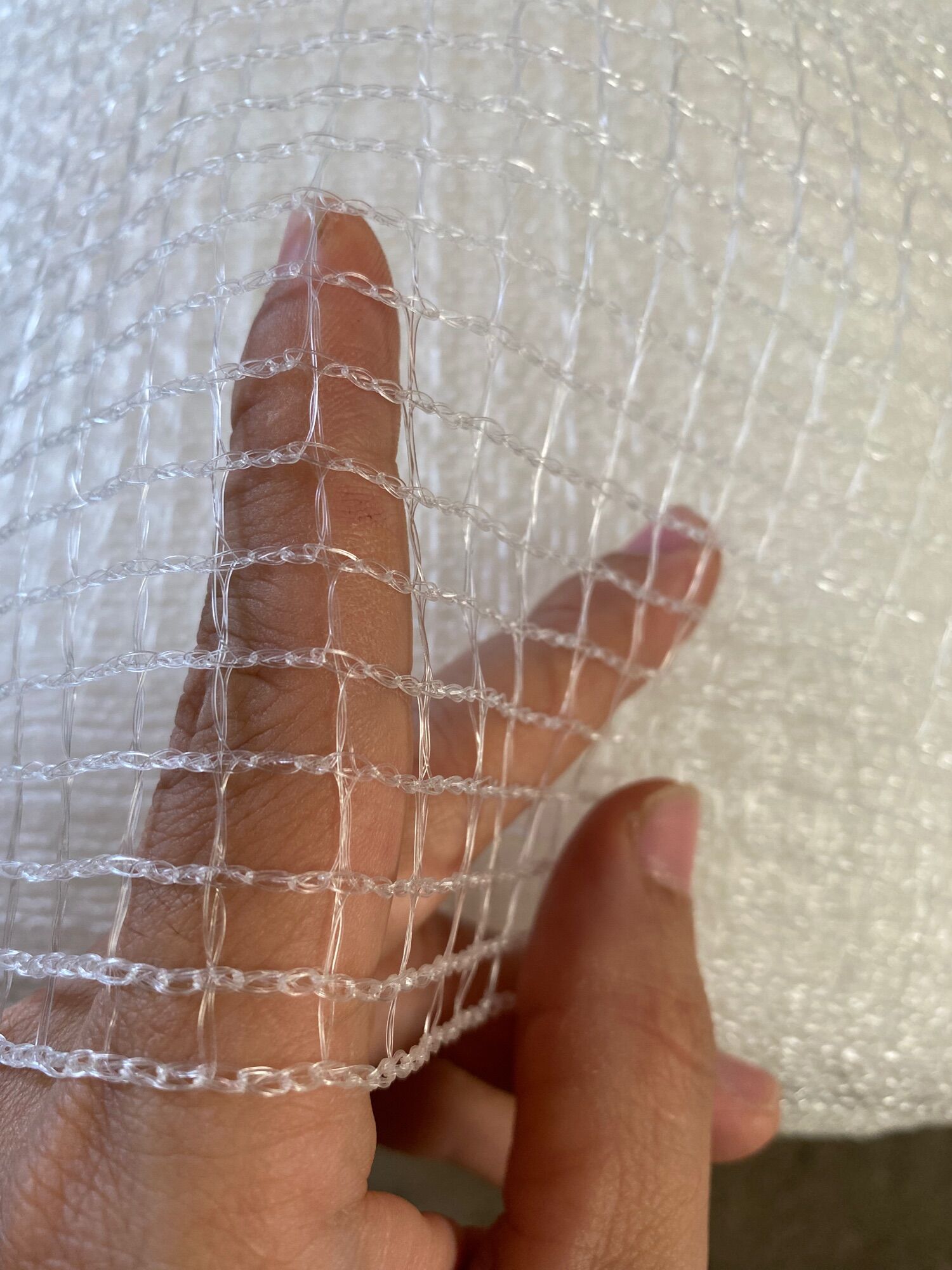 10 Mét lưới cước trắng khổ cao 70 phân