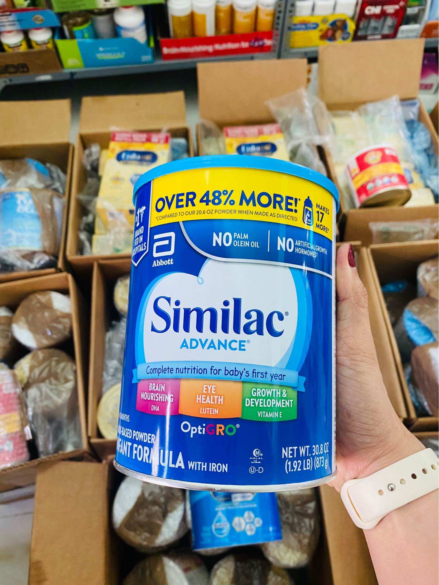 Bay air - Date 2026 Sữa Similac Advance 873g