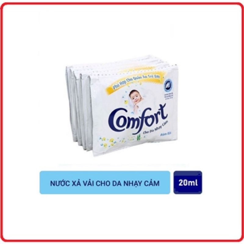 Dây 10 gói comfort trắng 20ml