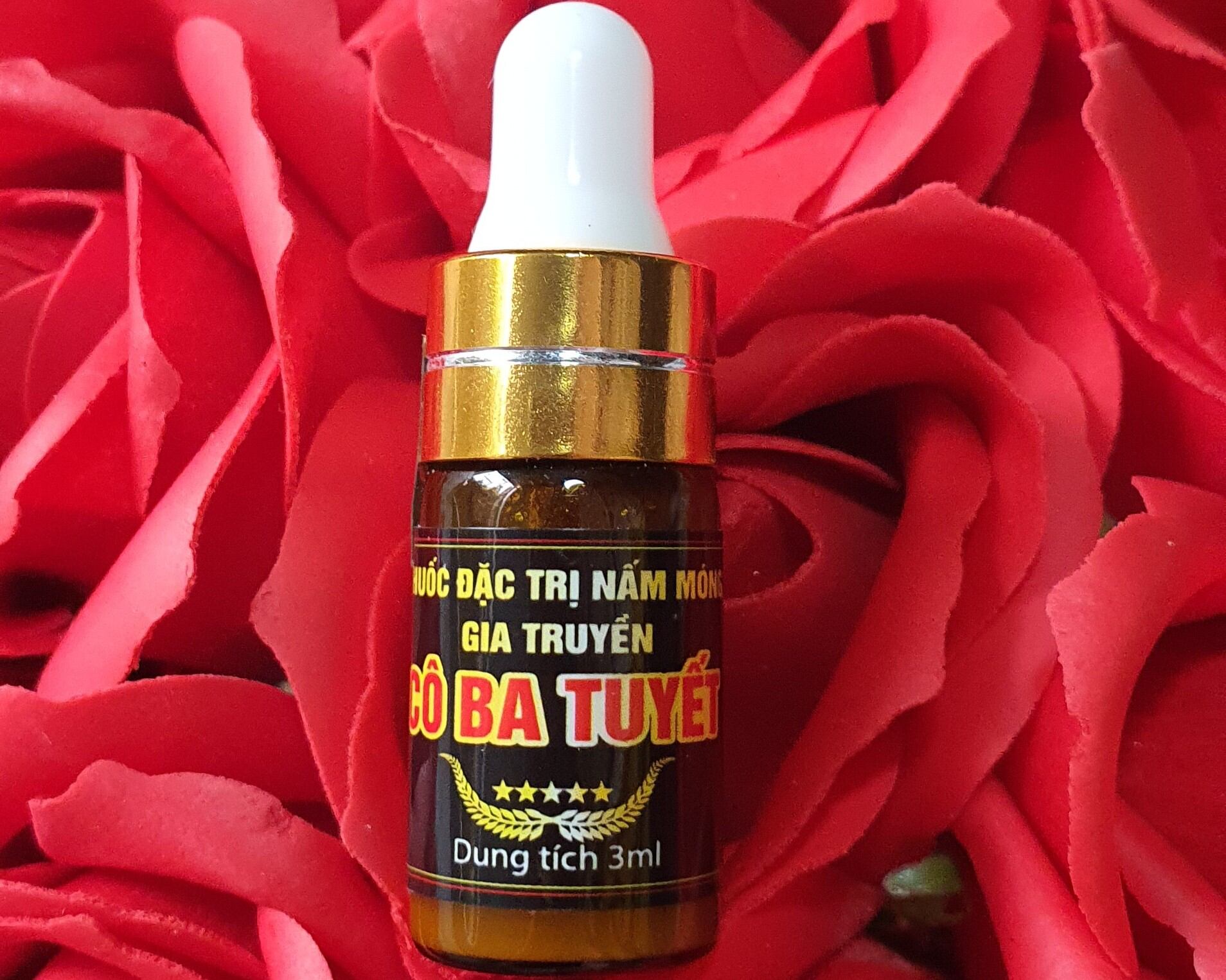 Cô ba tuyết . nấm móng , bọng móng , hư khóe 2 chai 3ml