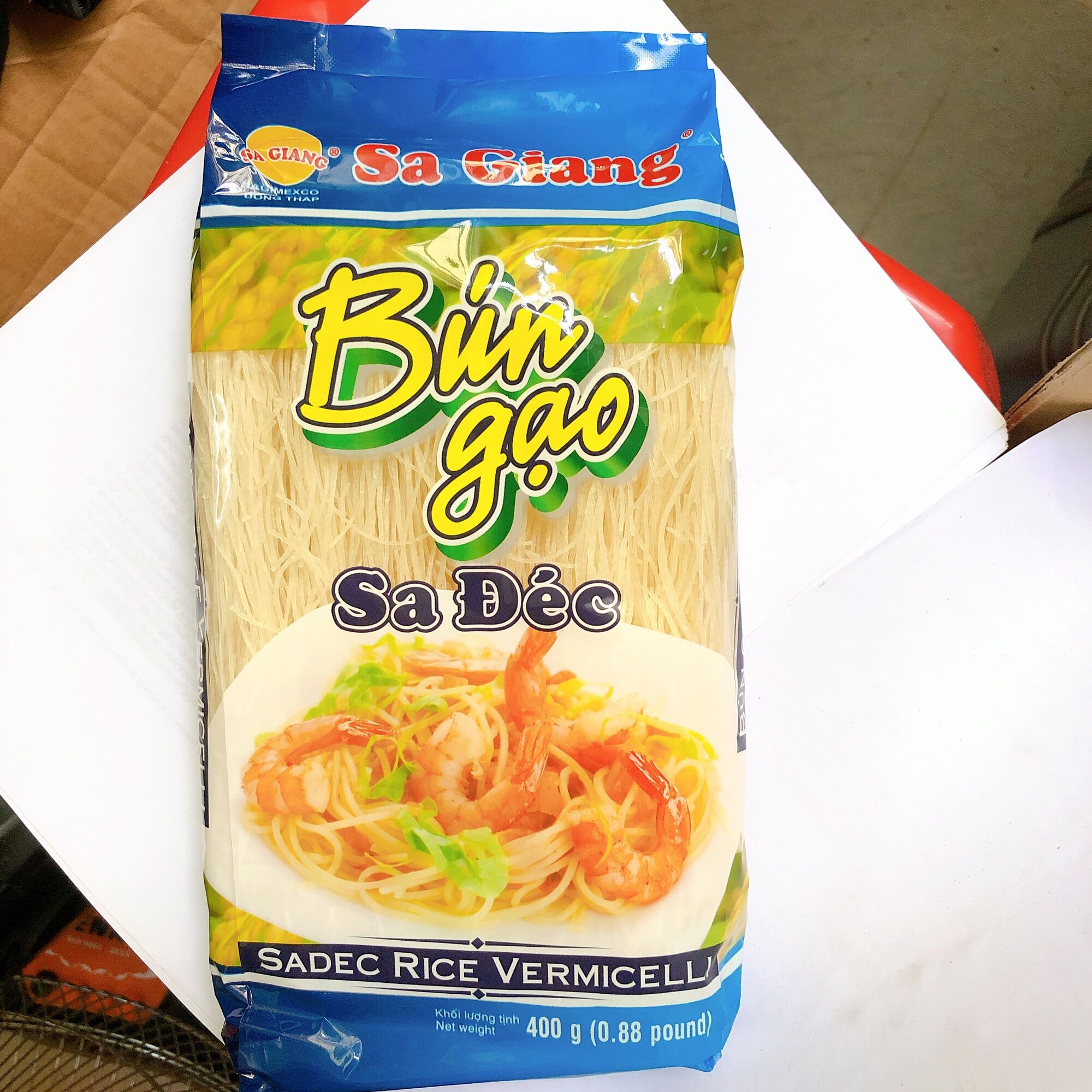Combo 8 túi bún gạo 400g
