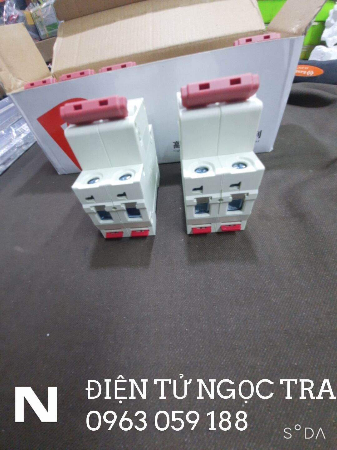 Aptomat 2 Pha C63A - Giá 1 Cái