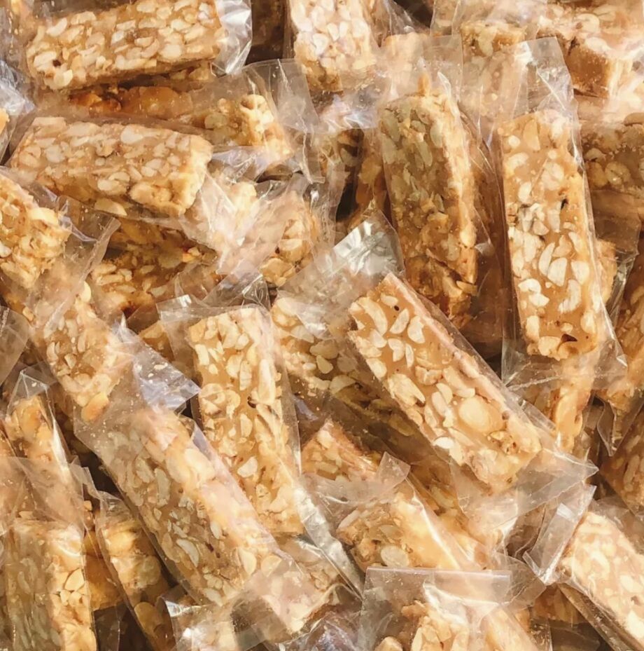 500g kẹo đậu phộng ít ngọt, Bến Tre , bánh kẹo Tết