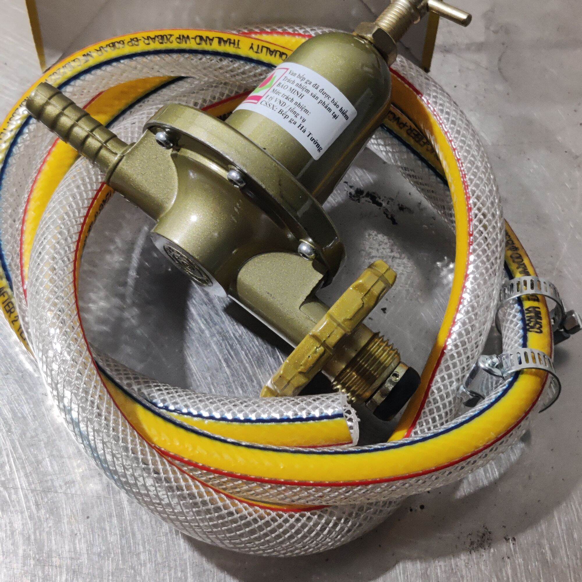 Van gas+ dây gas. sử dụng cho bếp công nghiệp, bếp khè