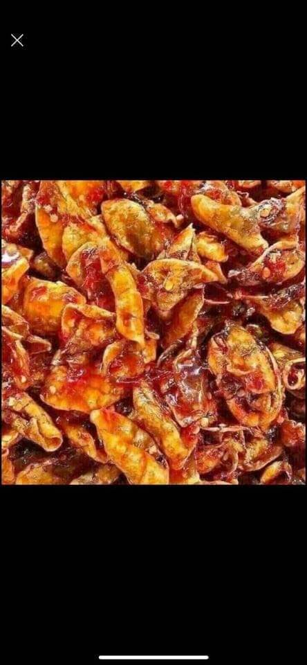 Mực rim sate hủ 200gr bao ngon hàng loại 1 ráo nước