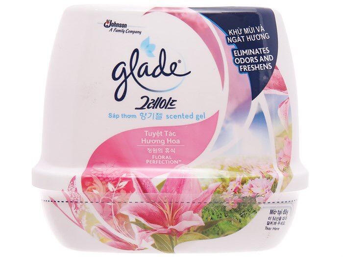 Sáp thơm khủ mùi Glade 180g (lavender, chanh, tươi mát, sớm mai...)