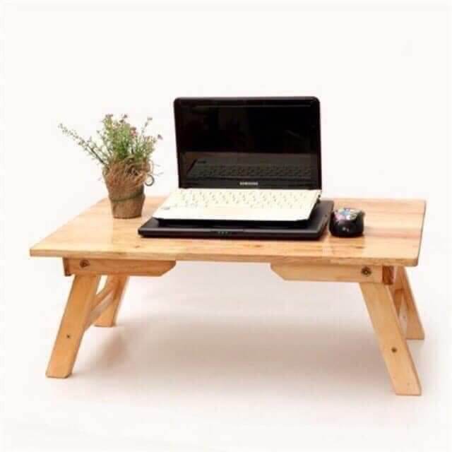 Bàn học gấp gọn - bàn gỗ xếp chân thang 60x40cm