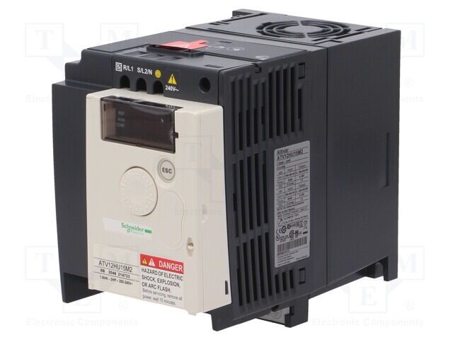 Biến tần công suất 1,5kw schneider atv12hu15m2 hàng tháo máy đẹp bảo hành 3 tháng