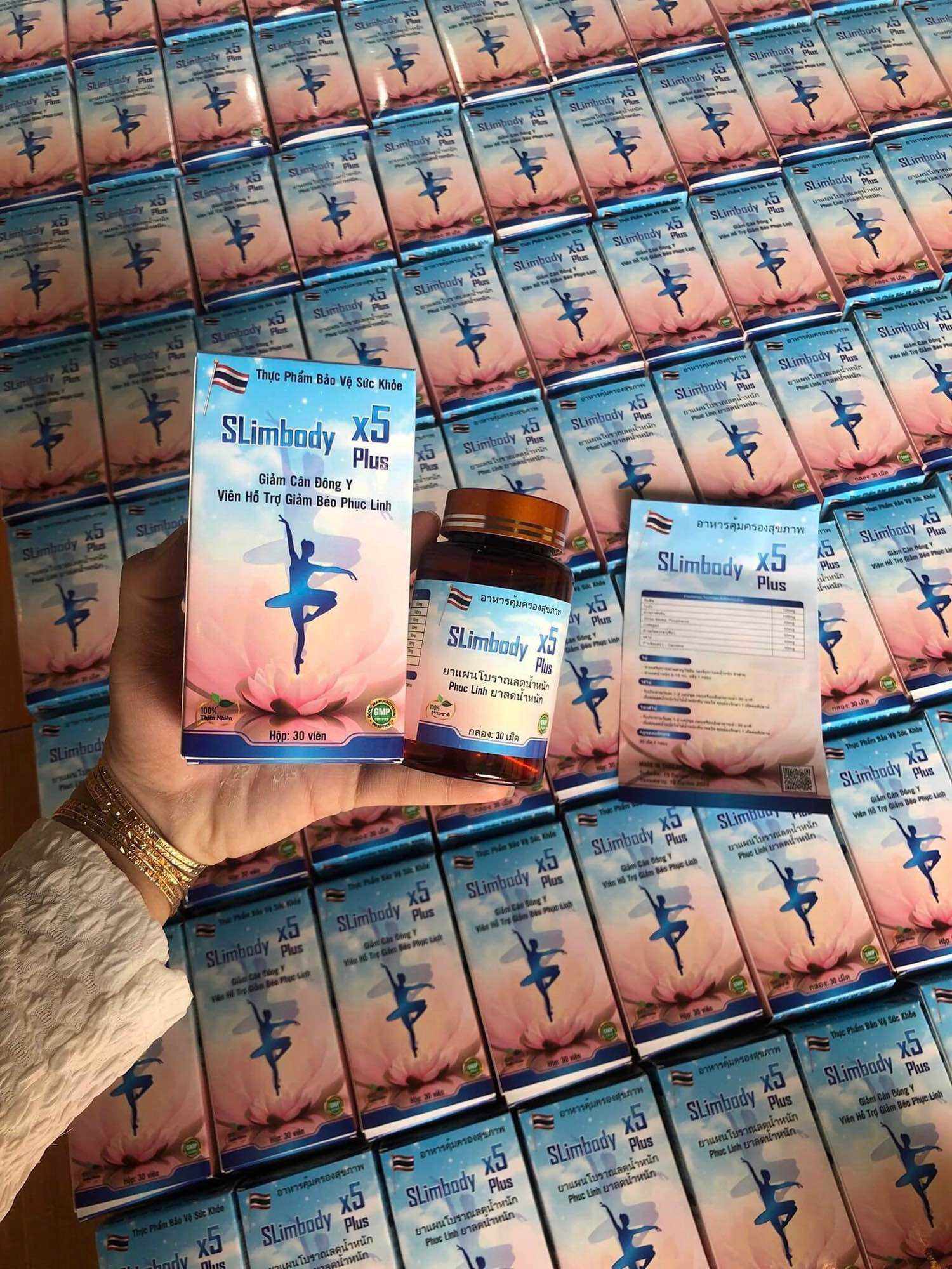 Giảm cân slimbody x5 plus thailand