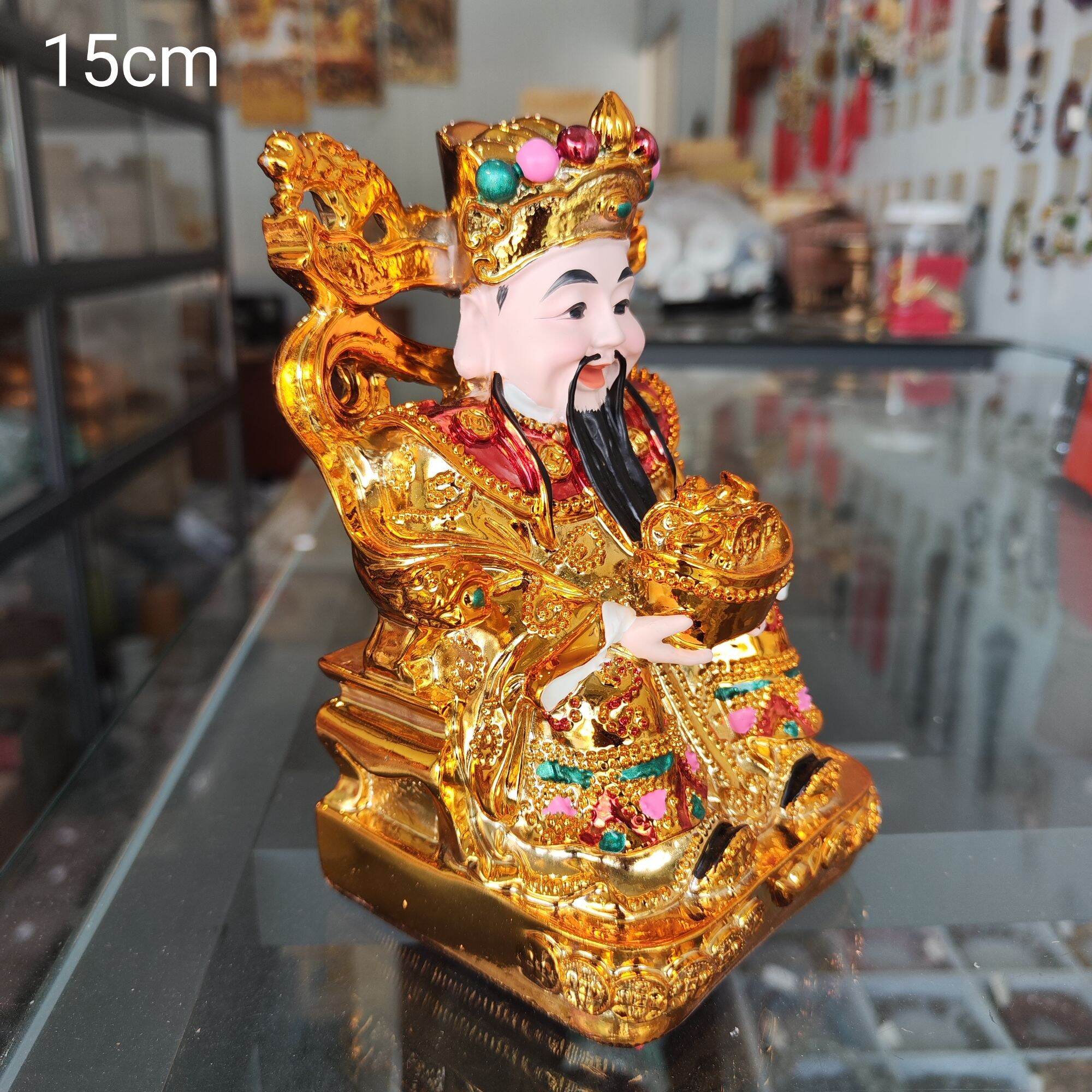Tượng Thần Tiền Đặt Bàn Thờ Thần Tài Thổ Địa